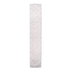 Crosses Indoor/Outdoor Table Runner Red on White