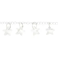 Crystal Glass Starfish Bead Chain, 14mm by Bead Landing&trade;