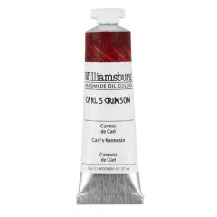 Williamsburg&reg; Artist Oil Colors, 37mL Carl's Crimson (Permanent)