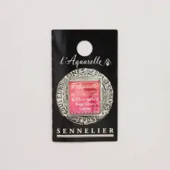 Sennelier French Artists' Watercolor Paint, Half Pan 635 Carmine