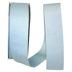 Reliant 1.5" x 50yd. Grosgrain Solid Ribbon Light Blue