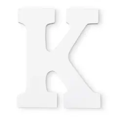 9" White MDF Whimsy Letter by Make Market&reg; K