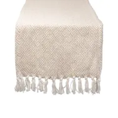 DII&reg; 72" Stone Diamond Table Runner