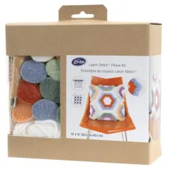 LoRan&reg; Latch-Stitch&trade; Pillow Kit, Hexi Design