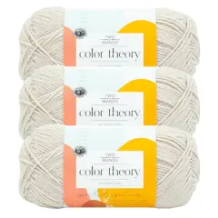 3 Pack: Lion Brand&reg; Two of Wands Color Theory Yarn Moonbeam