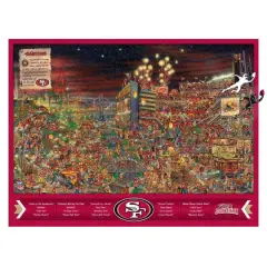 Joe Journeyman NFL Wooden Puzzle San Francisco 49ers