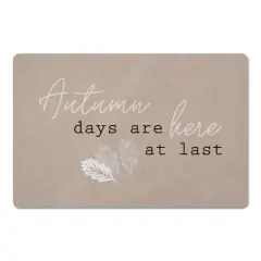 Autumn Days At Last Floor Mat