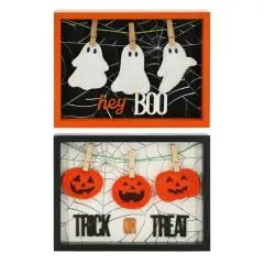 Assorted 8" Clothespin Halloween Character Block Tabletop Sign, 1pc. by Ashland&reg;