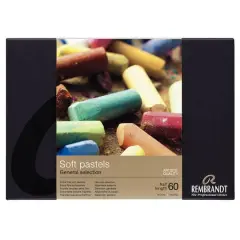 Rembrandt&reg; Pastel 60 Color Half Stick Set