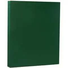 JAM Paper Matte 8.5" x 11" 80lb. Cardstock, 50 Sheets Dark Green