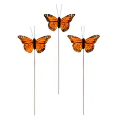 Medium Orange Monarch Butterflies, 3ct. by Ashland&reg;