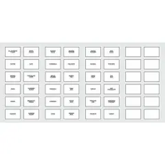 RoomMates Pantry Labels Peel & Stick Decals