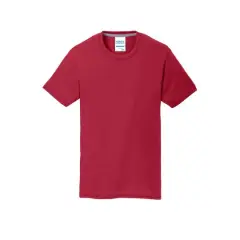 Port & Company&reg; Youth Performance Blend T-Shirt Red