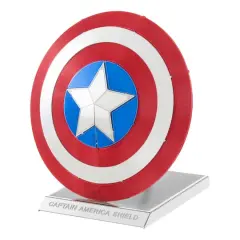 Metal Earth&reg; Marvel Avengers Captain America's Shield 3D Metal Model Kit