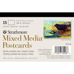 Strathmore&reg; Mixed Media Postcards, 4" x 6"