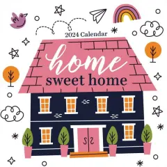 TF Publishing 2024 Home Sweet Home Farm House Wall Calendar