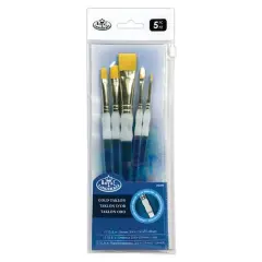 Soft-Grip 5 Piece Brush Set, Flats