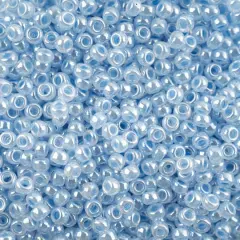 John Bead 11/0 Miyuki Glass Seed Beads, 13g Light Sapphire Crystal