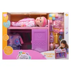 Little Darlings Baby Doll With Changing Table