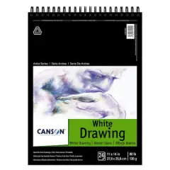 Canson&reg; 1557&reg; Artist Series Pure White Drawing Pad