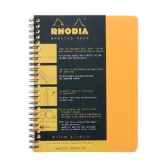 Rhodia&reg; Orange Meeting Book, 6.5" x 8.25"