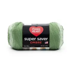 Red Heart&reg; Super Saver Ombre&trade; Yarn Green Apple