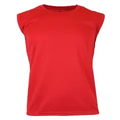 Galaxy By Harvic Men's Performance Muscle Tank Red