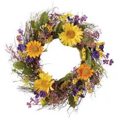 DII&reg; 22" Sunflower Wreath
