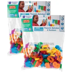 Educational Insights Magnetic Letters & Numbers, 2 Packs of 99
