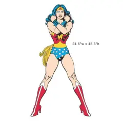 RoomMates Classic Wonder Woman Peel & Stick Decals