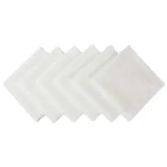 DII&reg; Fabric Napkins, 6ct. White