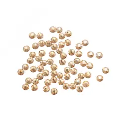 SS12 Round Flatback Austrian Crystals by Bead Landing&trade;, 65ct. Golden Honey
