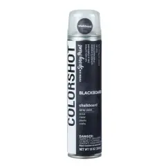 COLORSHOT&reg; 10oz. Black Chalkboard Spray Paint