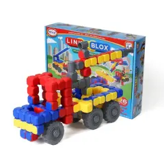 Popular Playthings&reg; LinkaBLOX&trade; Deluxe Building Set