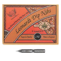 Manuscript Leonardt Drawing Extra Fine Dip Nibs, 24ct.