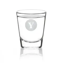 Hortense B. Hewitt Co. Monogram Shot Glass Y