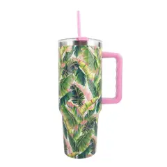 40oz. Leaf Toss Stainless Steel Insulated Tumbler by Celebrate It&trade;