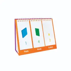 Junior Learning&reg; Base Ten Educational Flip Card Set