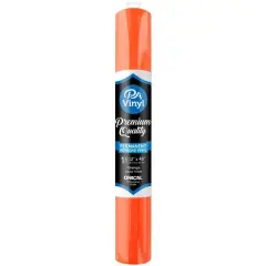 PA Vinyl Gloss Permanent Adhesive Vinyl Orange