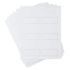 Celebrate It&trade; Occasions&trade; Place Cards White/Silver