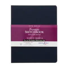 Stillman & Birn&reg; Zeta Series White Softcover Mixed Media Sketchbook