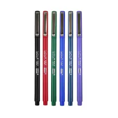 Marvy&reg; Uchida LePen&reg; Extra Fine 6 Color Primary Pen Set