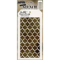 Stampers Anonymous Tim Holtz&reg; Trellis Stencil, 4" x 8.5"