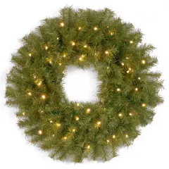 24" LED Norwood Fir Wreath