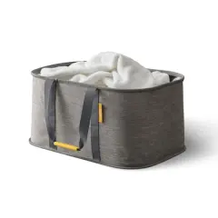 Joseph Joseph Hold-All Collapsible 35L Laundry Basket Gray