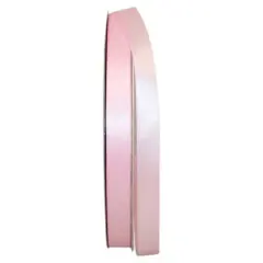 JAM Paper 5/8" x 100yd. Double Face Satin Ribbon Light Pink