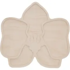 Leisure Arts&reg; 10" Orchid Welled Wood Surface