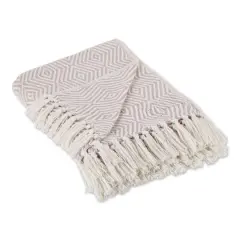 DII&reg; X-Diamond Geometric Throw Dusty Lilac