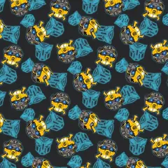 Hasbro Transformers Bumblebee Head Toss Cotton Fabric