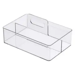 Clear Storage Caddy with Handle by Simply Tidy&trade;